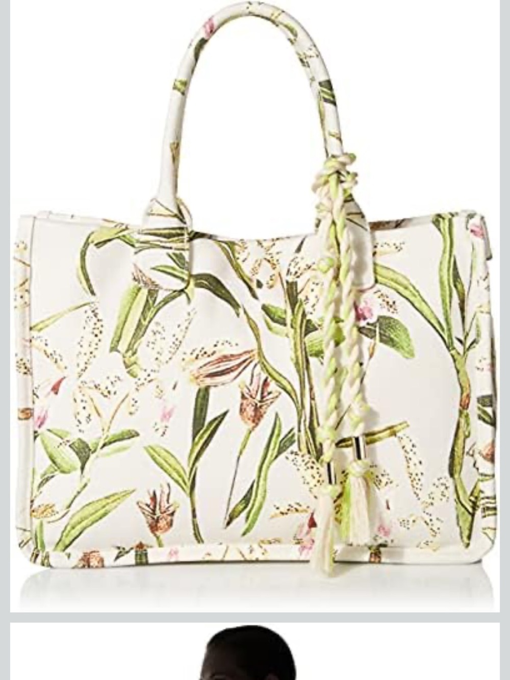 Vince Camuto Orla Top-Handle Tote Bag in Botanical Palm